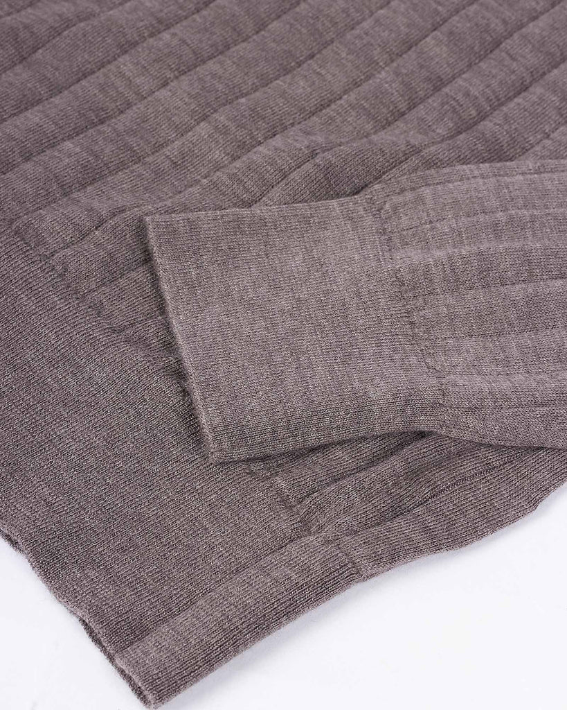 Polo Merino Taupe