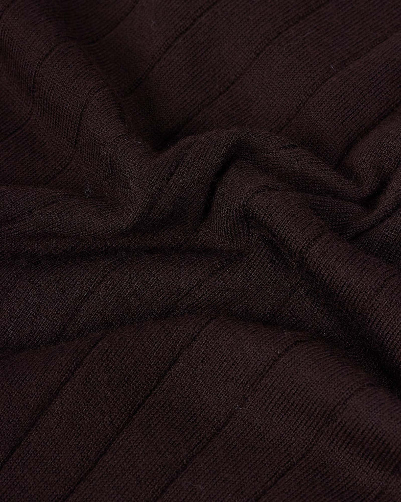 Polo Merino Brun