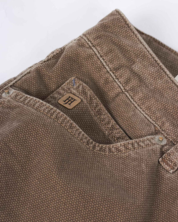 Microcord 5 Pocket Brun