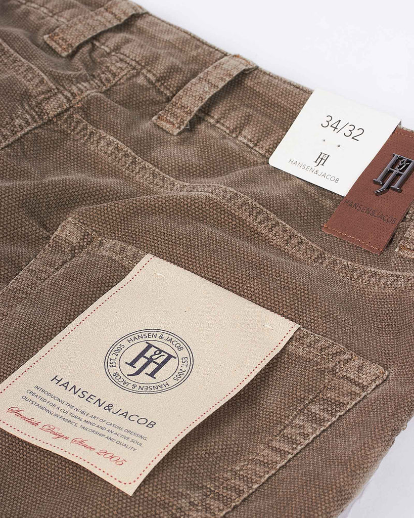 Microcord 5 Pocket Brun