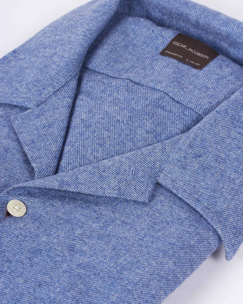 Cuban Winter Shirt Blå