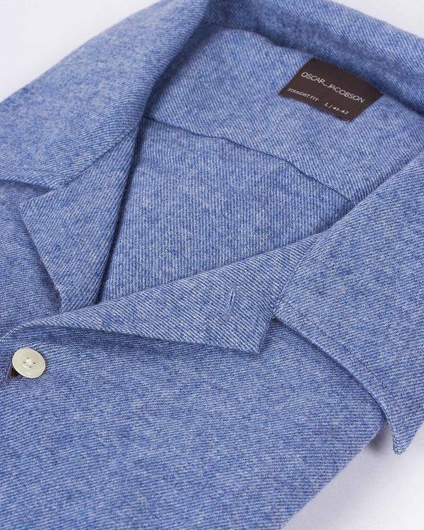 Cuban Winter Shirt Blå