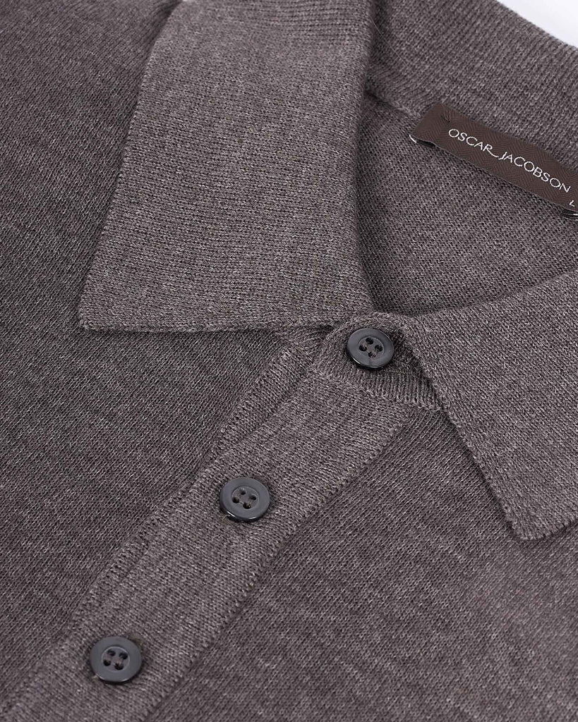 Melvin Poloshirt Taupe