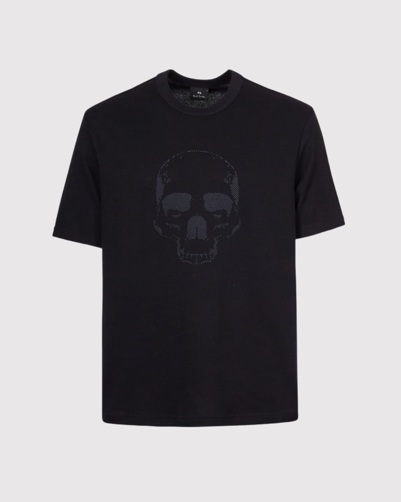 Reg Fit T-shirt Skull Sort