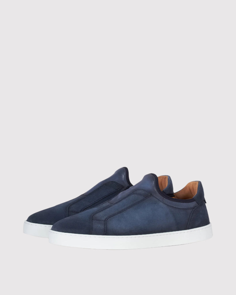 Leve Slip Sneaker Suede Blå