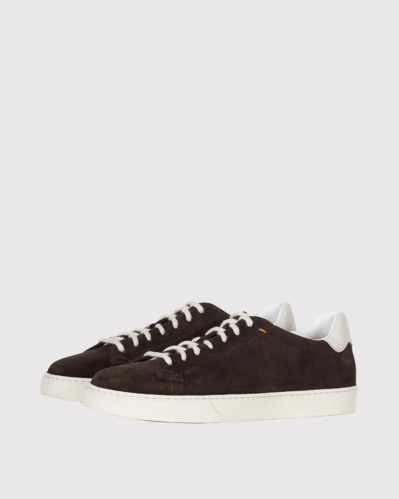 Zeno Sneakers Suede Brun