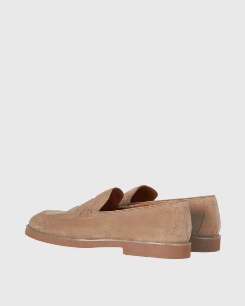 Wash Penny Loafer Sand