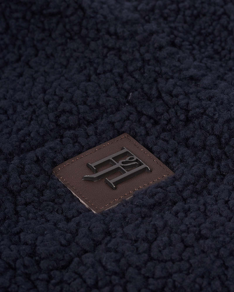 Pile Fleece Vest Blå