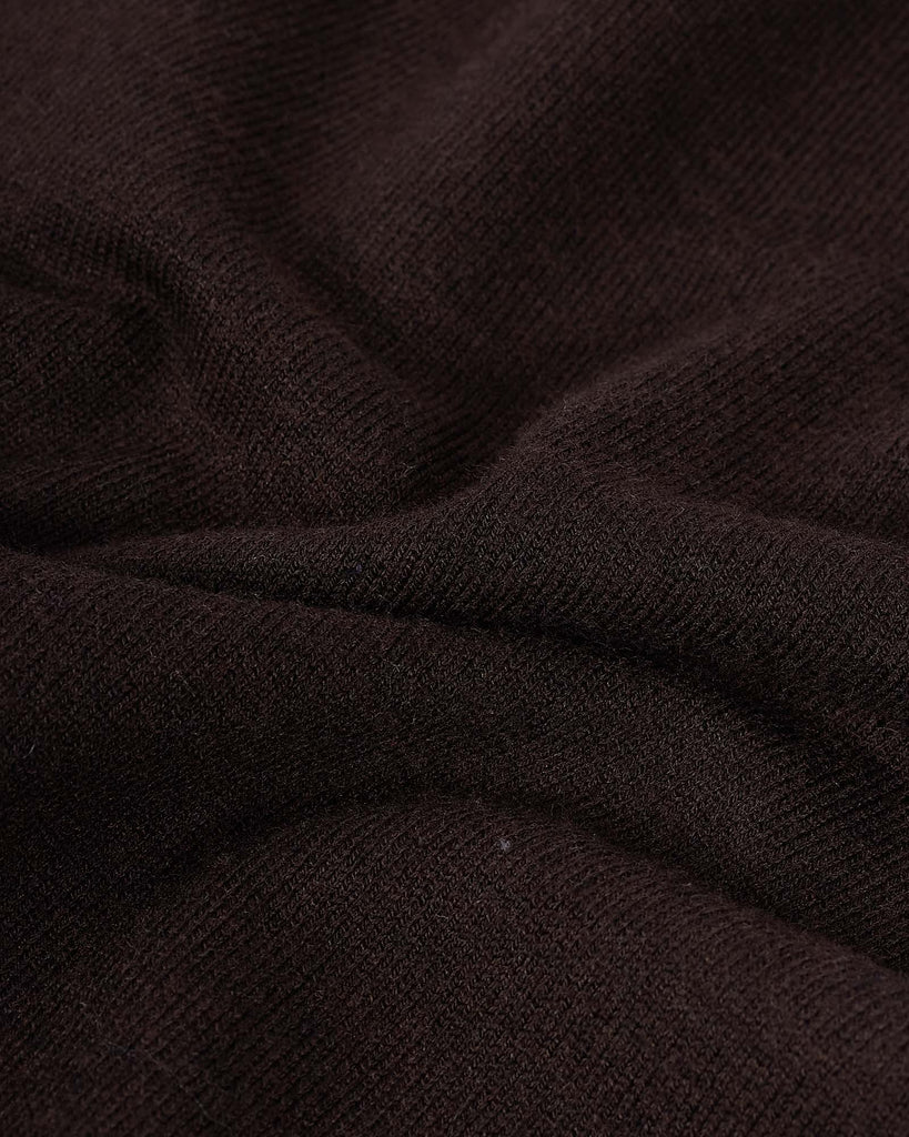 Visc Cashmere Rollneck Brun