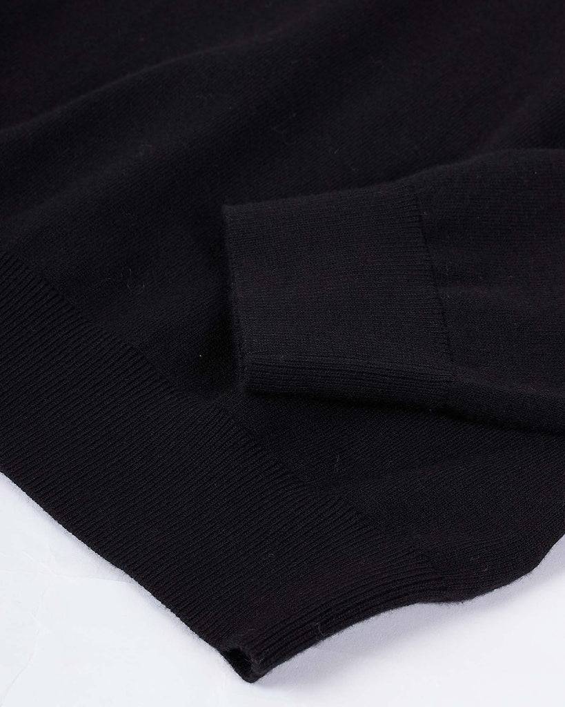 Visc Cashmere Rollneck Sort