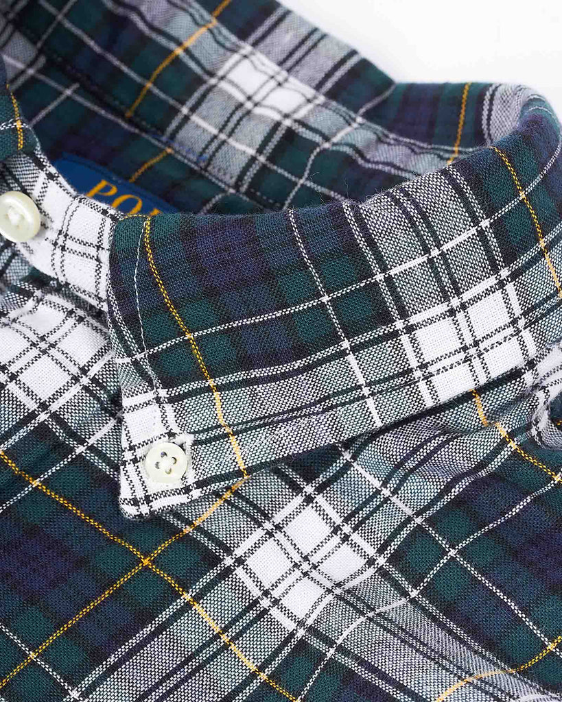 Double Faced Oxford Shirt Grøn