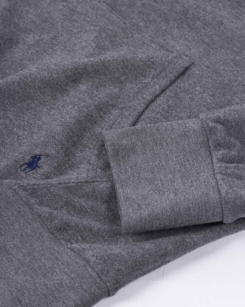 Fleece Hoodie Grå