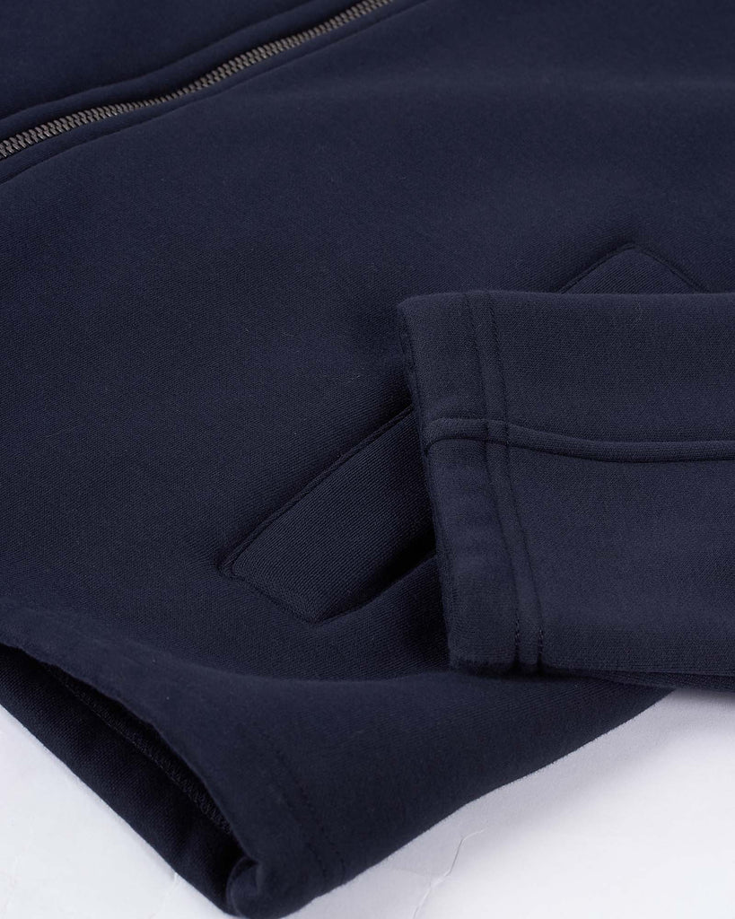 Jersey Sweat Jacket Blå