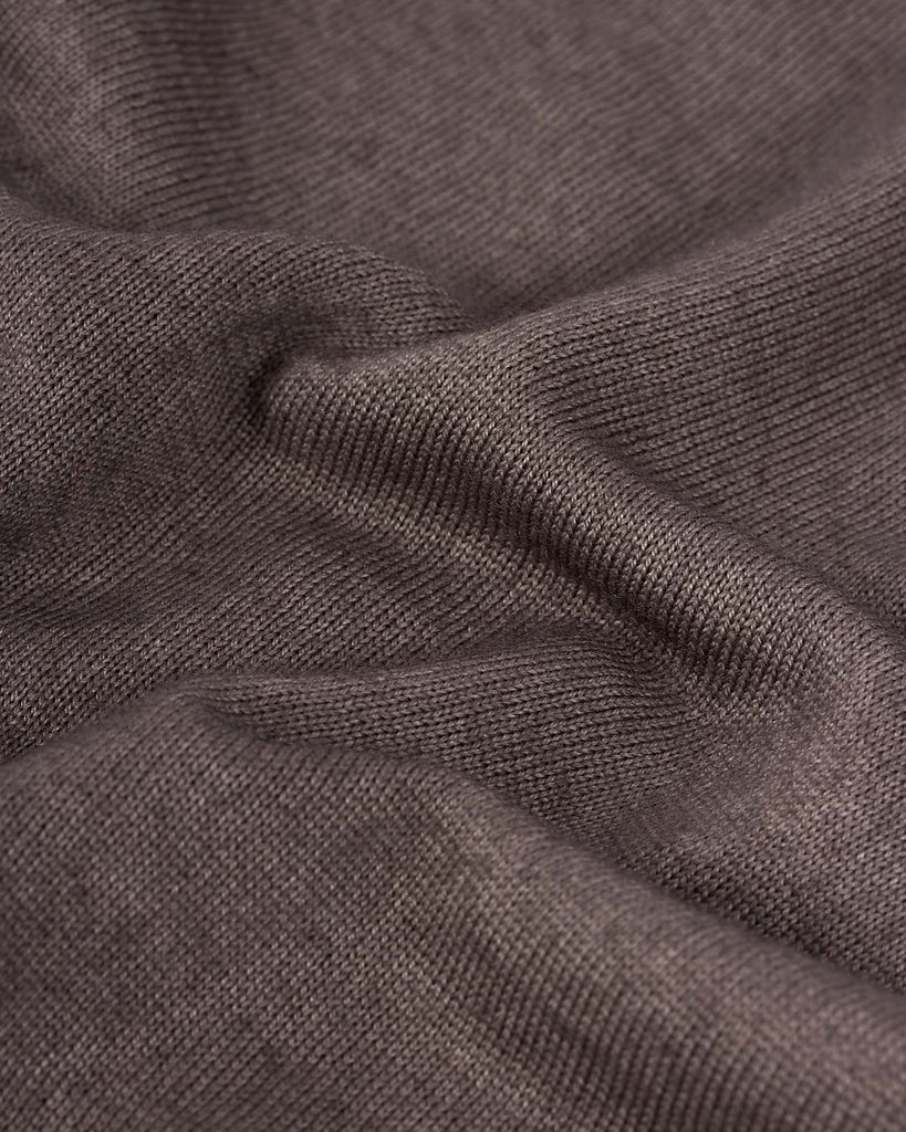 Strik Cardigan Uld Brun