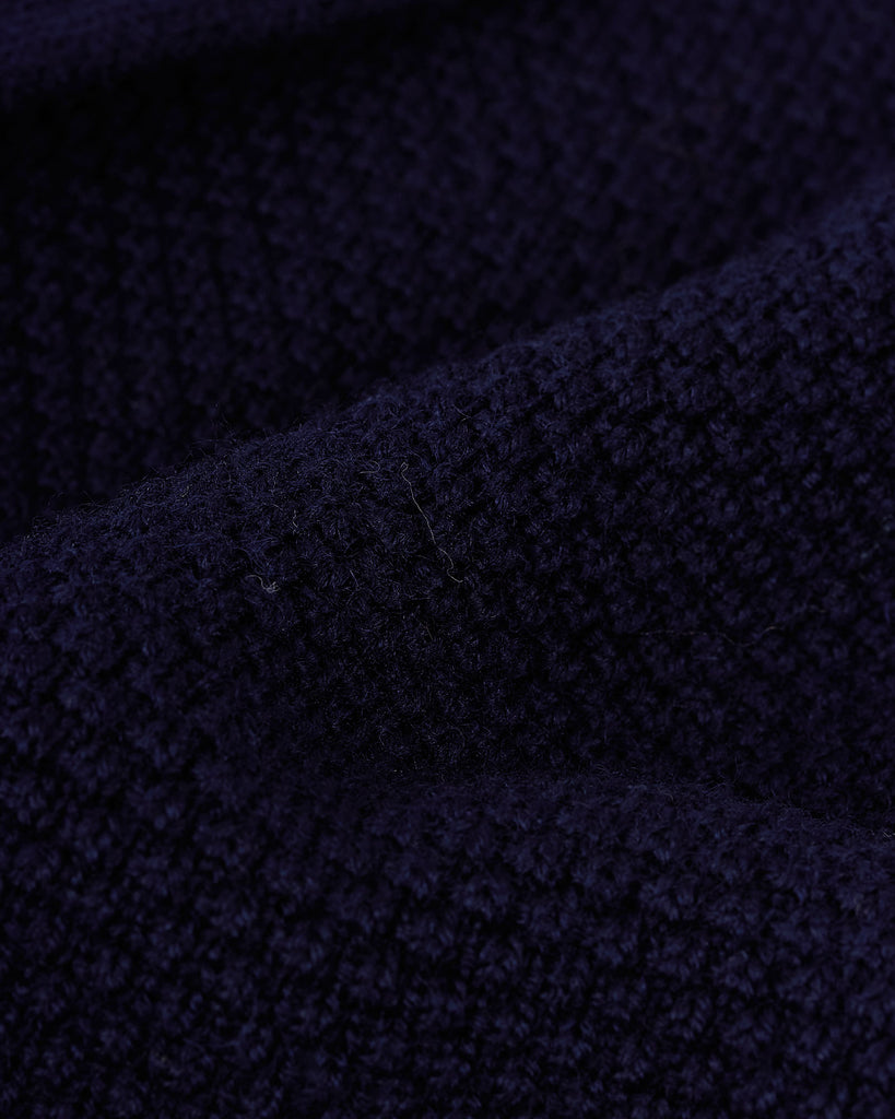Struktureret Cardigan Blå