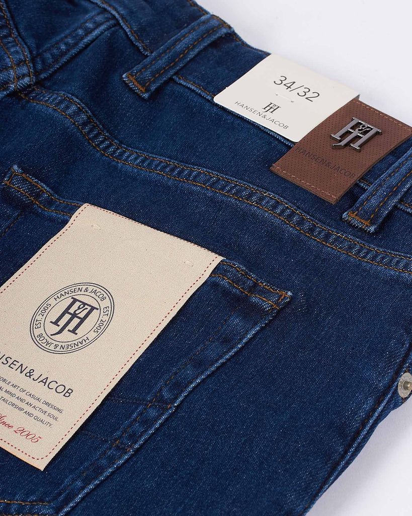 Silk Touch 45 Jeans Blå