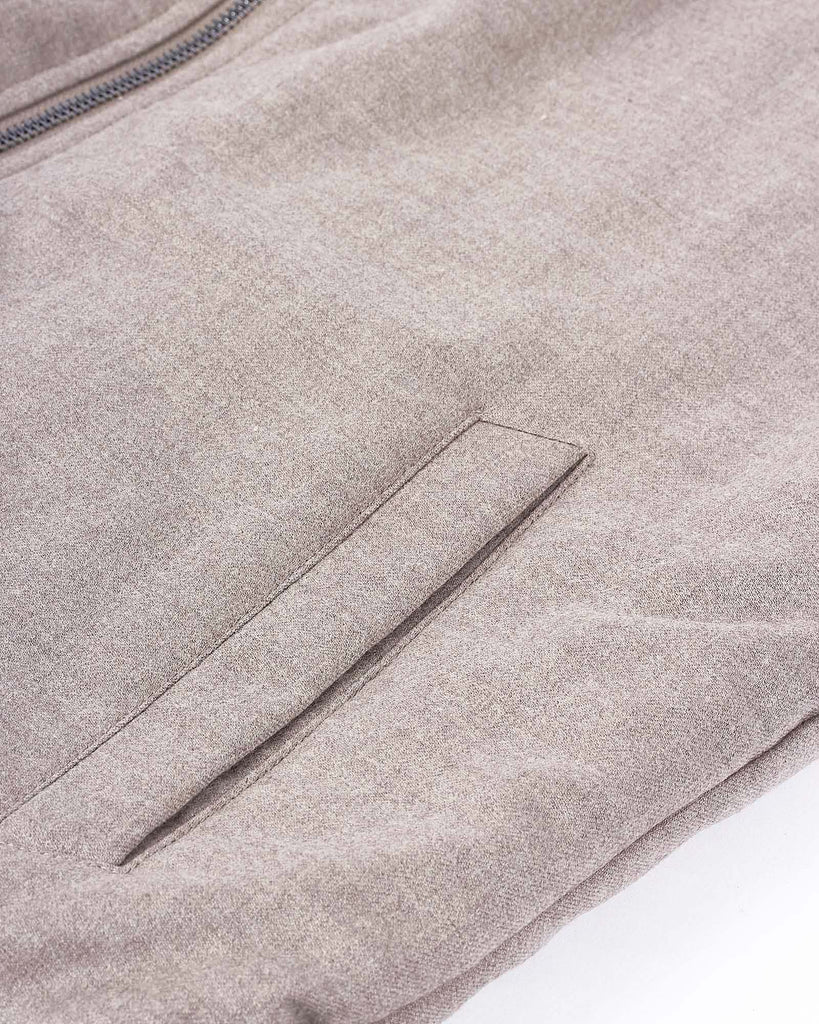 Reversible Padded Vest Taupe