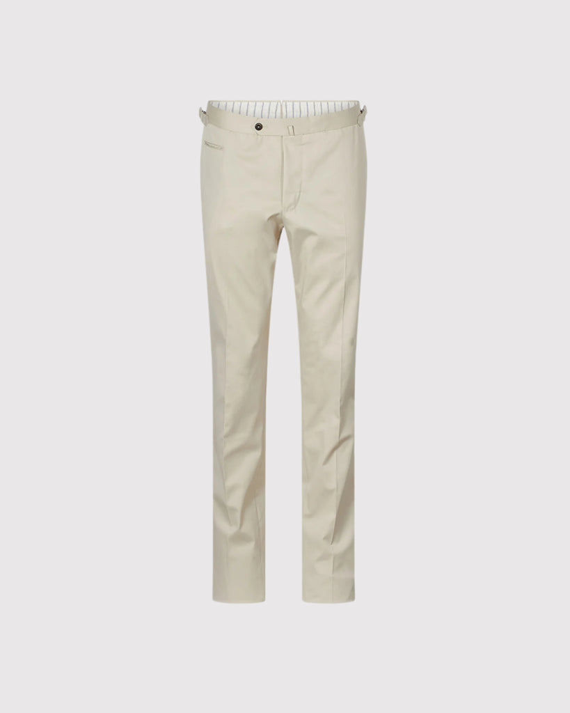 Slim Fit Side Adj Chino Sand