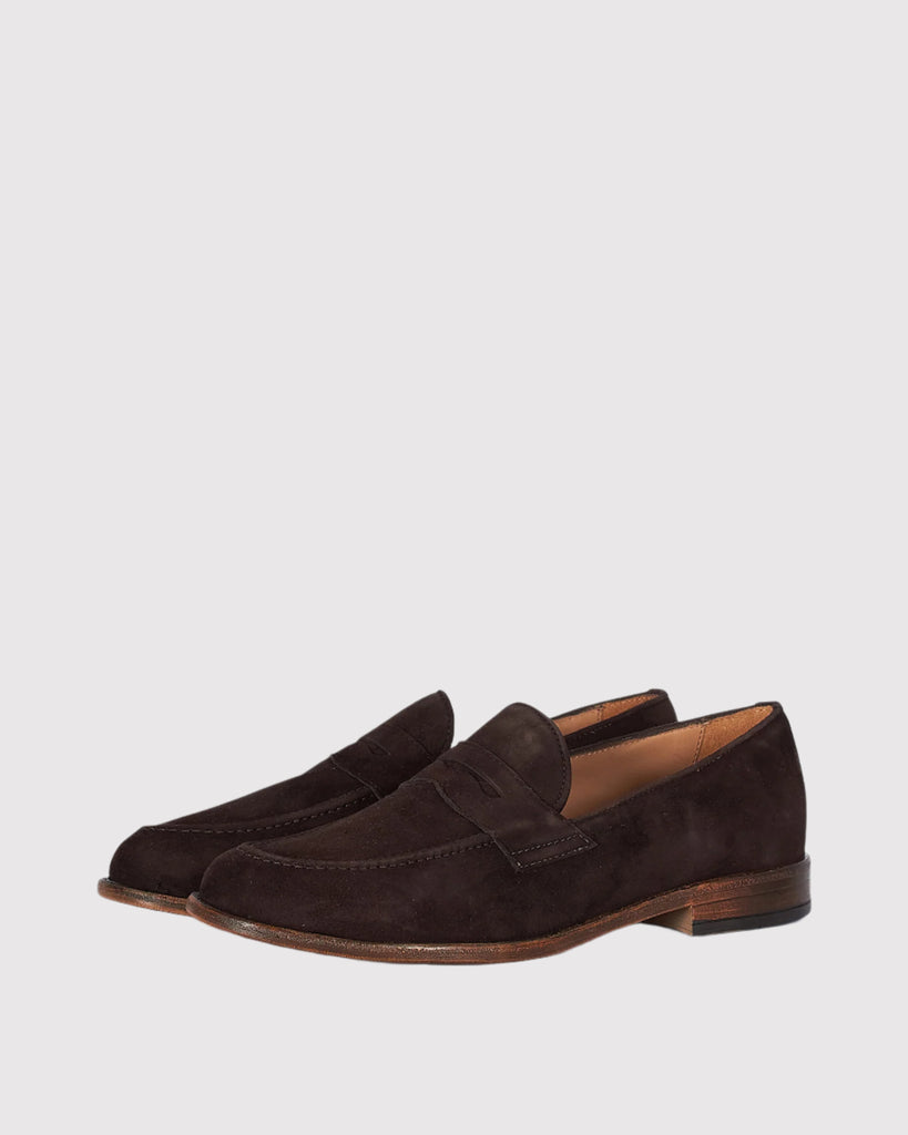 Amalfi Loafer Suede Brun