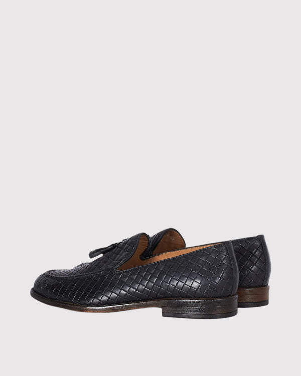 Tassel Flet Loafer Blå