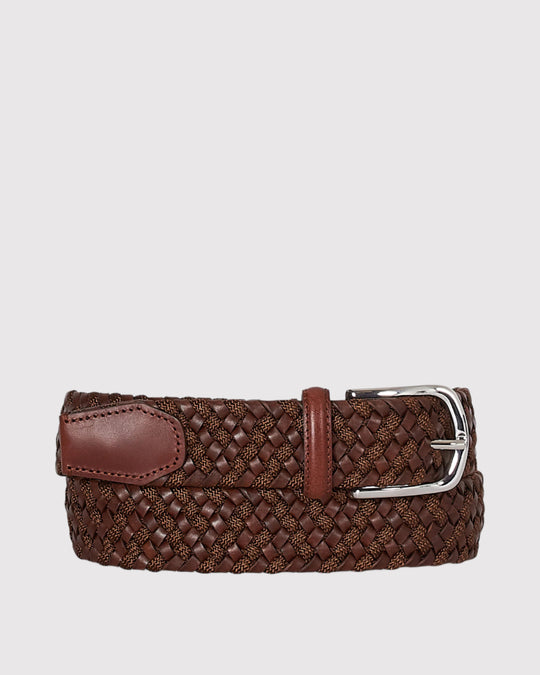 Flet Bælte Brun