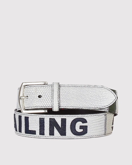 Firben Sailing Bælte Hvid