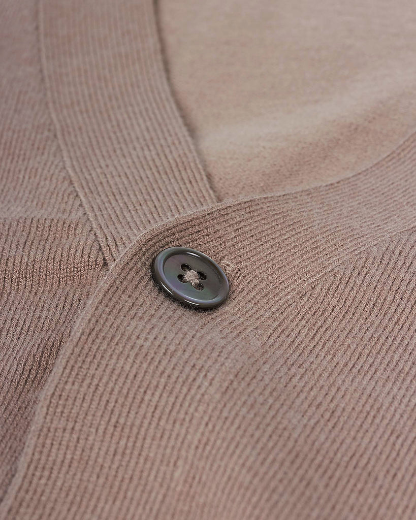 Visc Cashmere Vest Sand