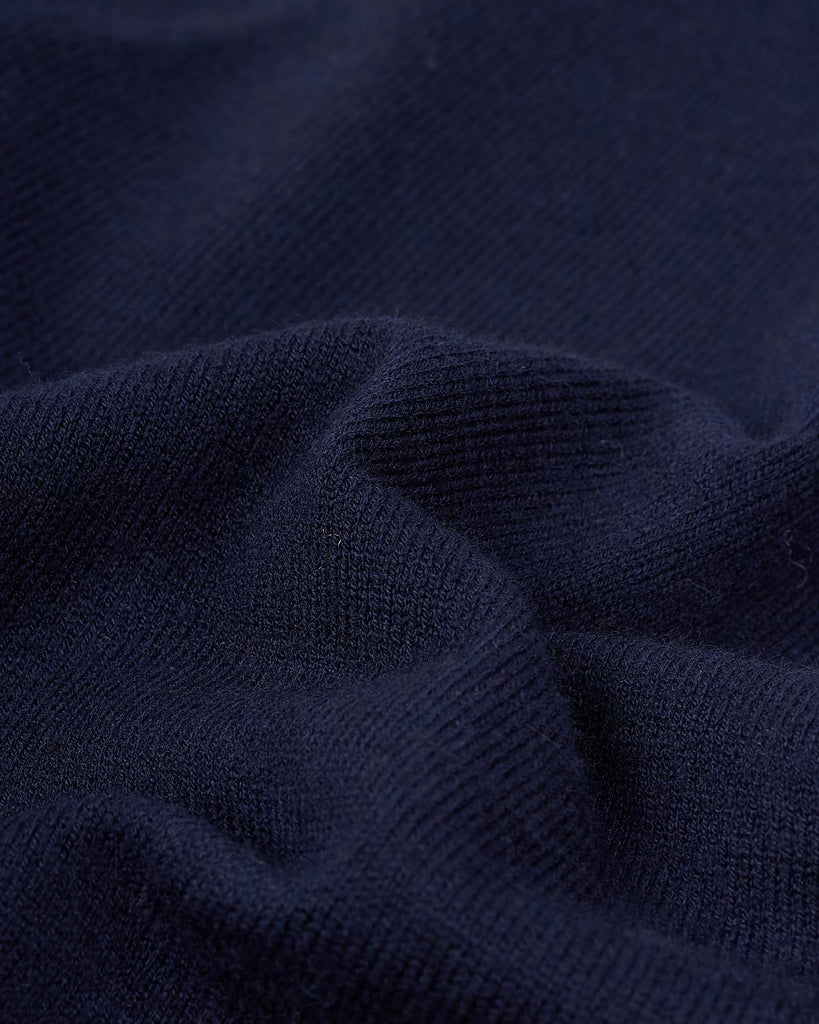 Visc Cashmere Vest Blå