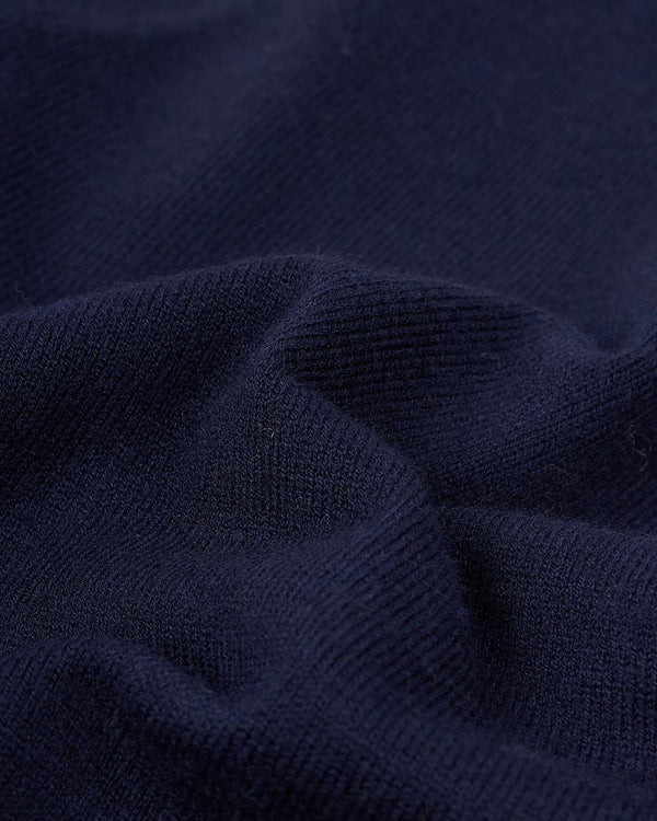 Visc Cashmere Vest Blå