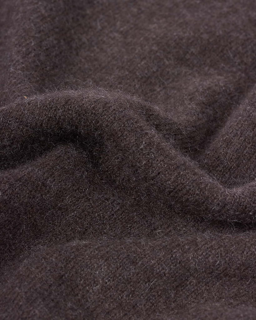 Cashmere Strik Brun