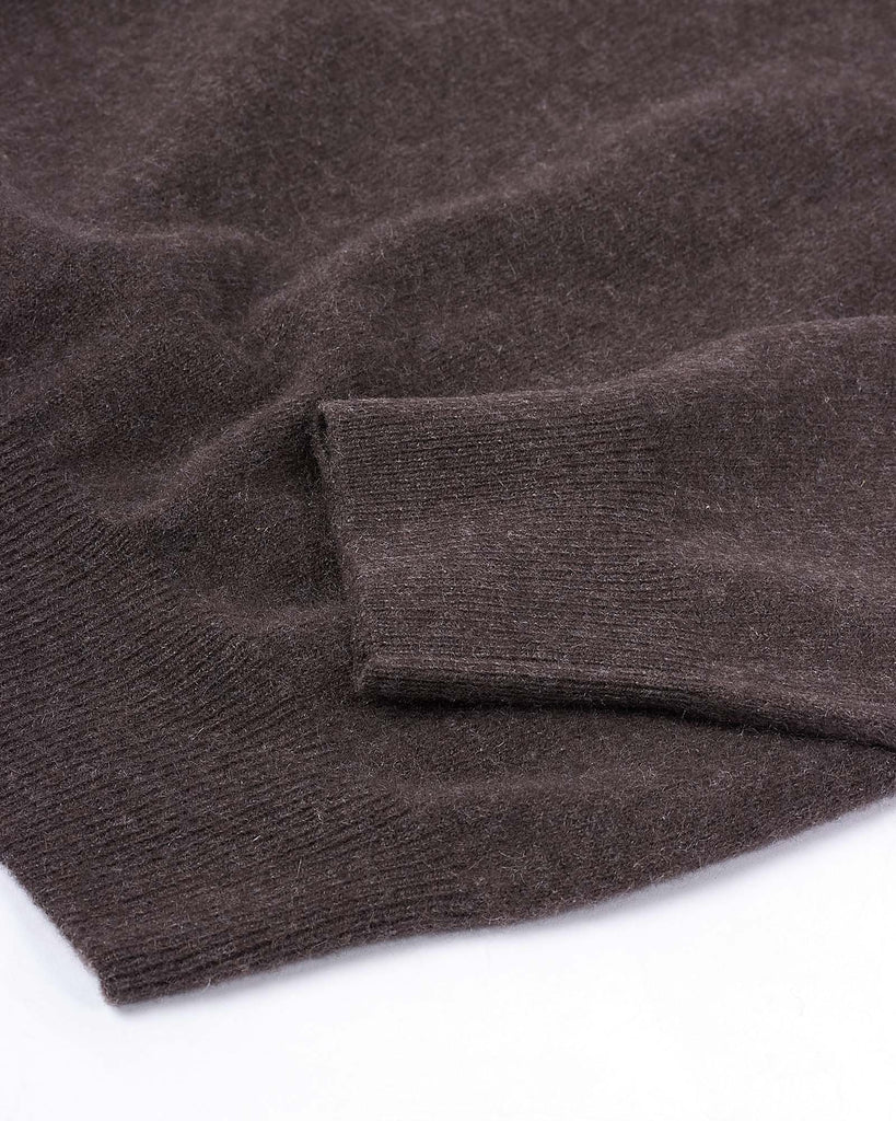 Cashmere Strik Brun
