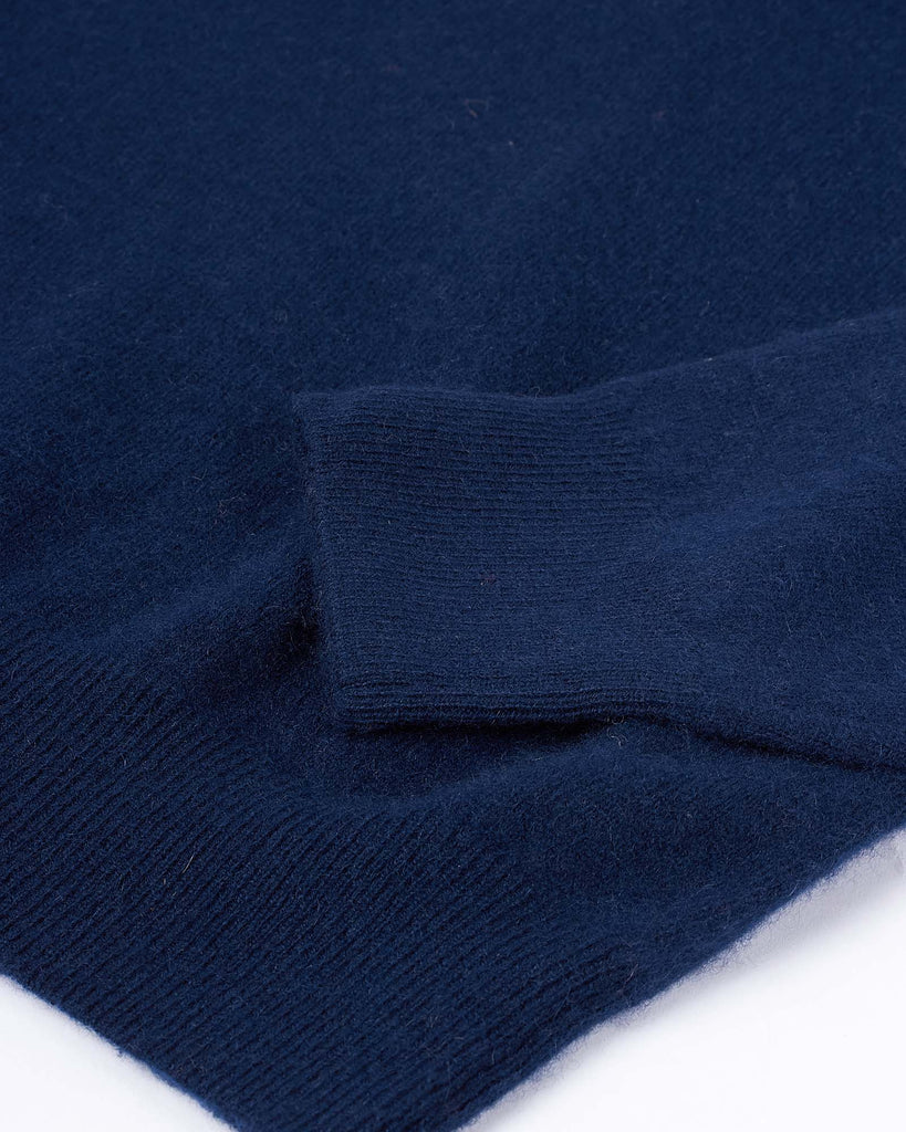 Cashmere Strik Blå
