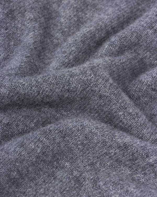 Cashmere Strik Grå