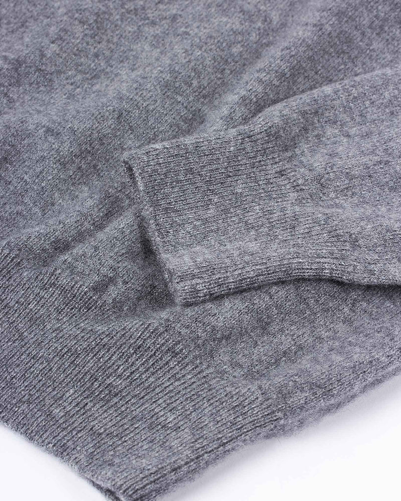 Cashmere Strik Grå