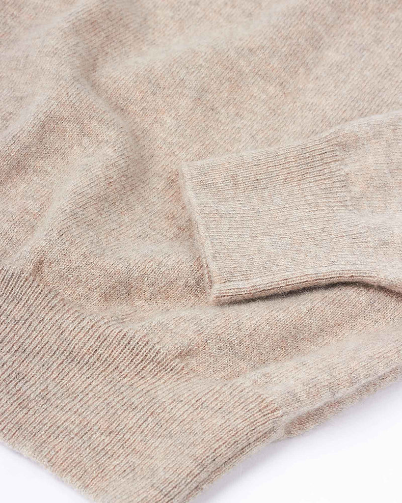 Cashmere Strik Sand