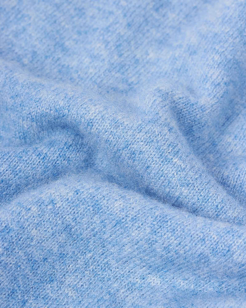 Cashmere Strik Lyseblå