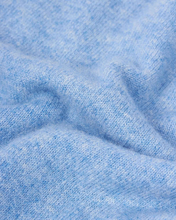 Cashmere Strik Lyseblå