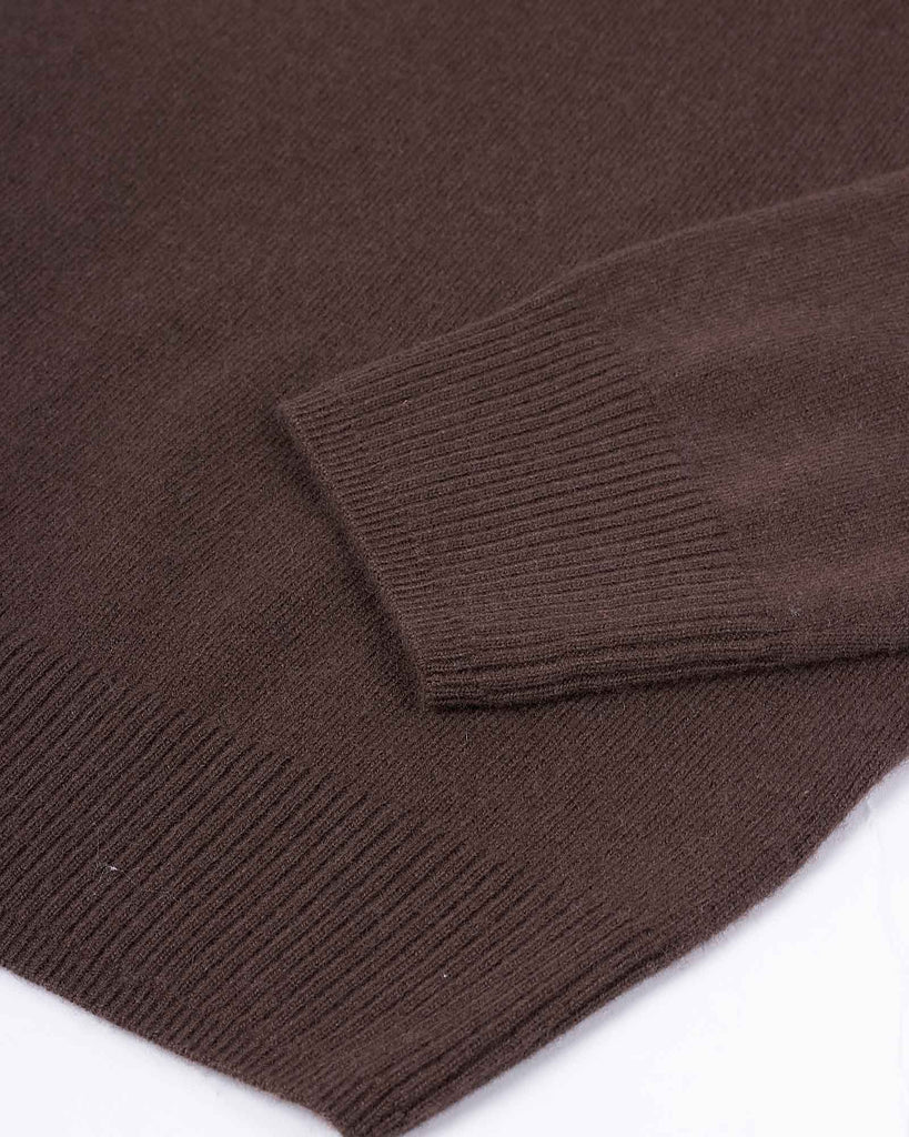Crew Knit Wool Cash Brun