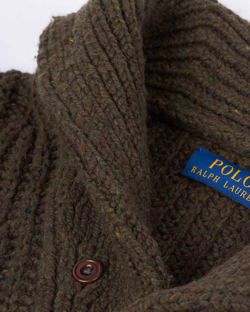 Shawl Cardigan Grøn
