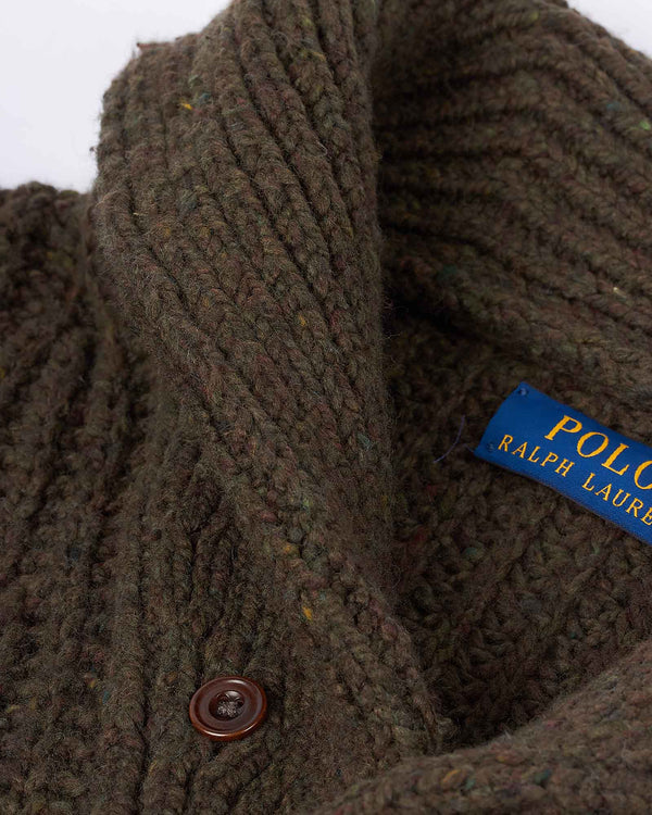 Shawl Cardigan Grøn