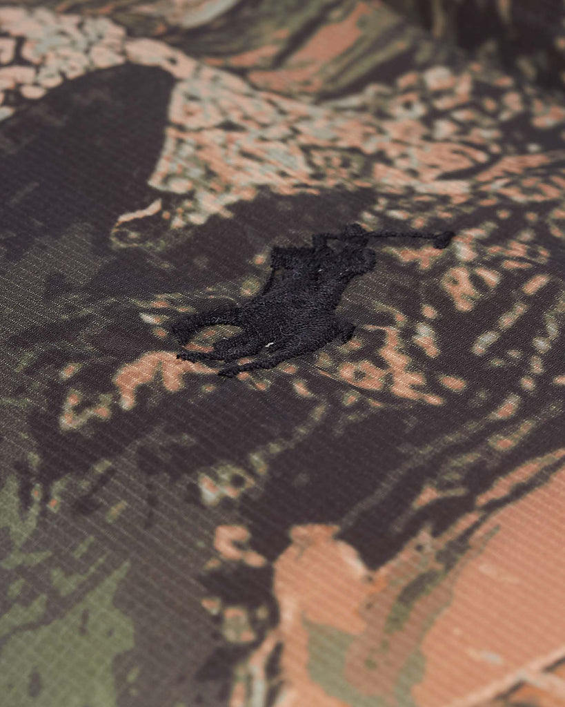 Printed Ripstop Jacket Grøn