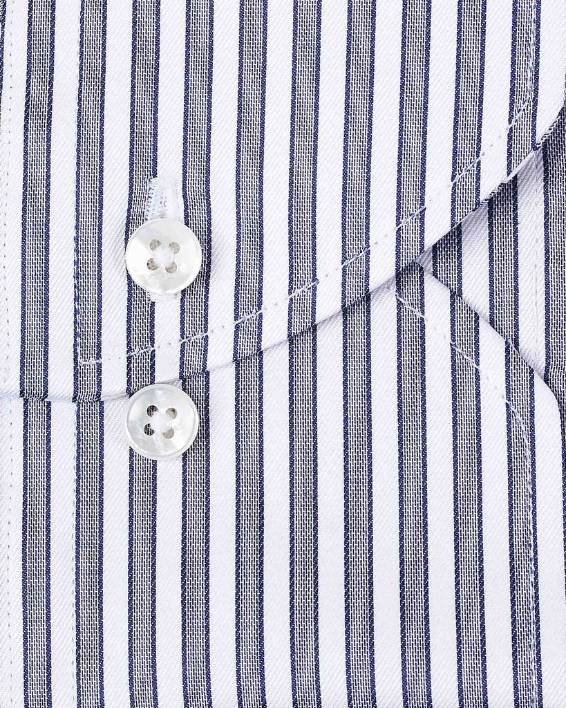 Regular Fit One Piece Collar Shirt Blå
