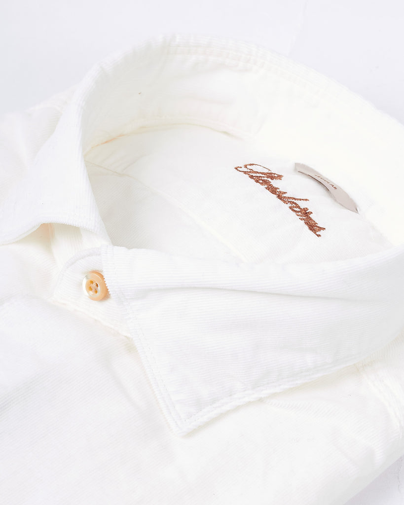 Casual Corduroy Reg Shirt Creme