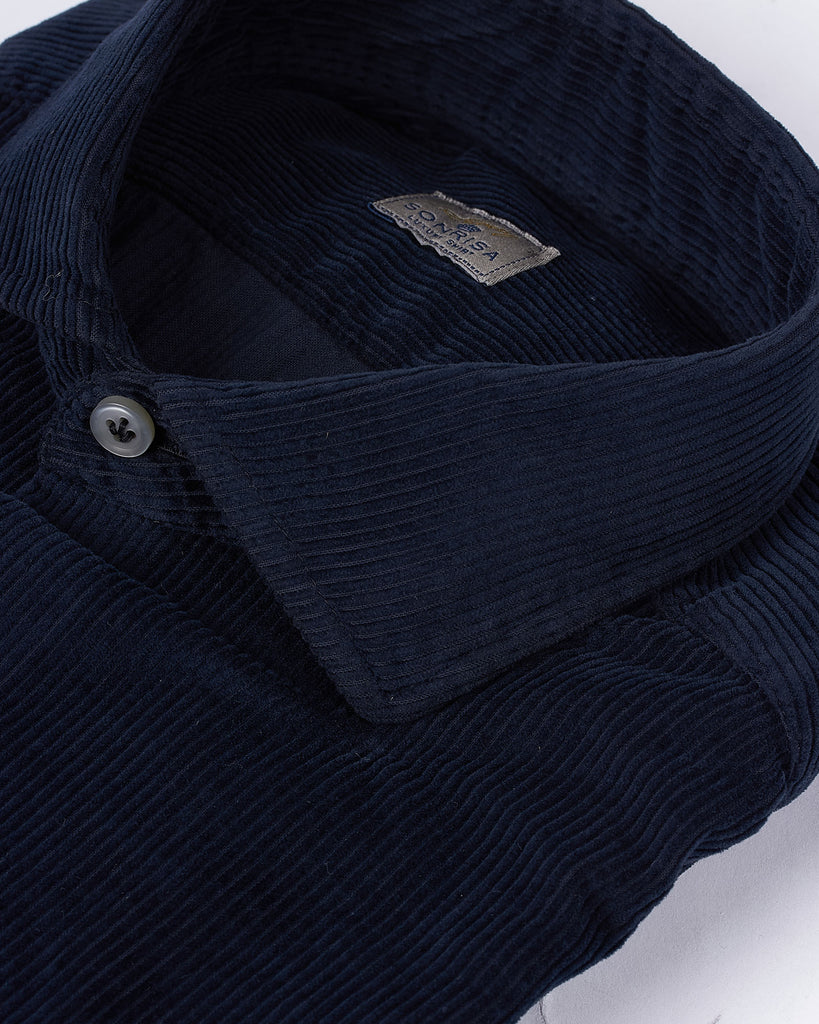 Corduroy Shirt Blå