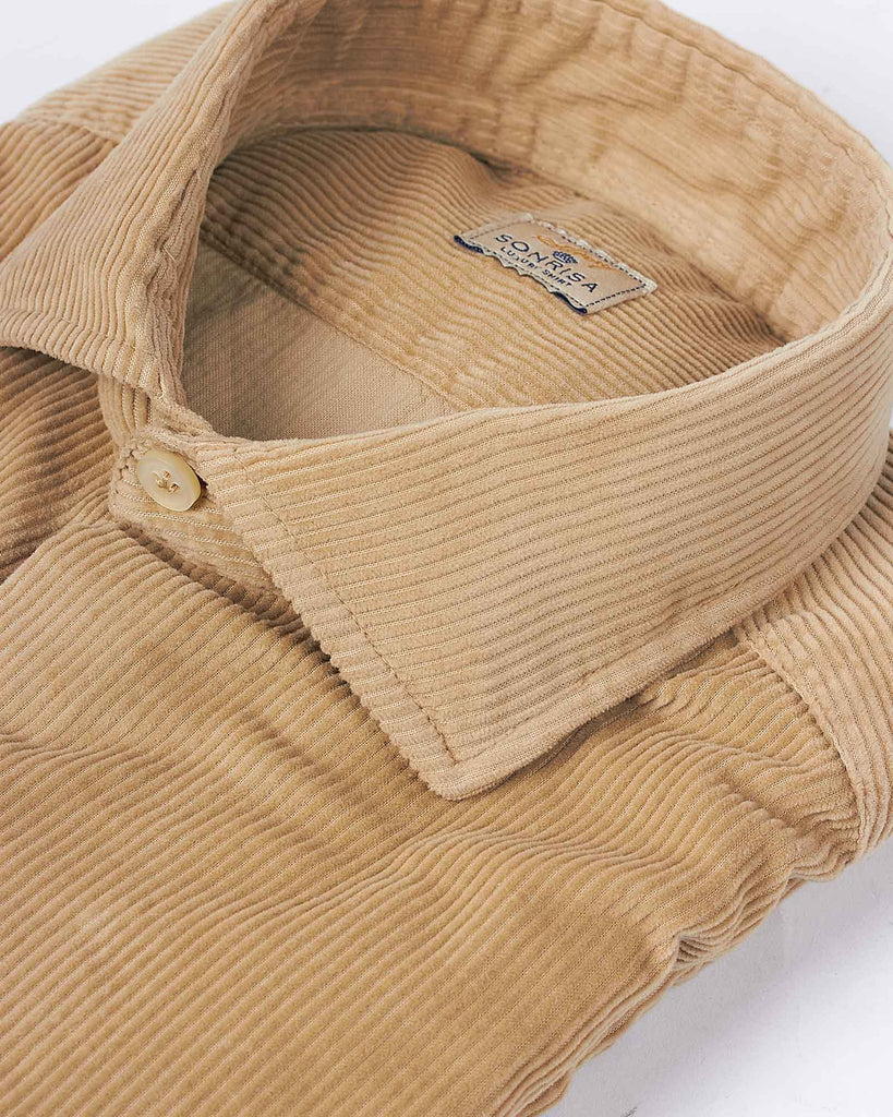 Corduroy Shirt Sand