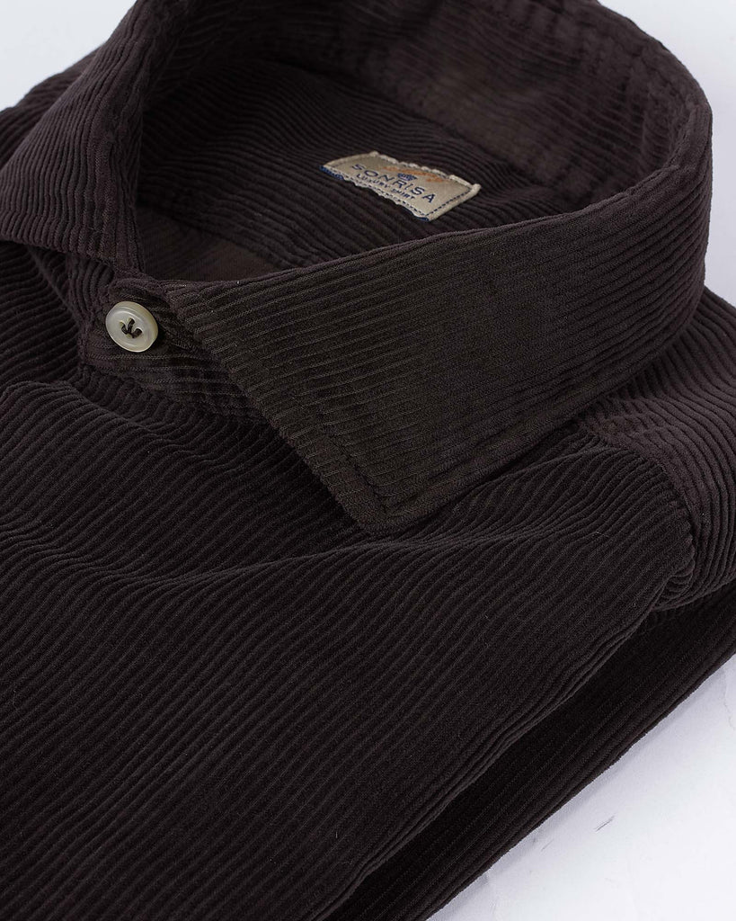 Corduroy Shirt Brun