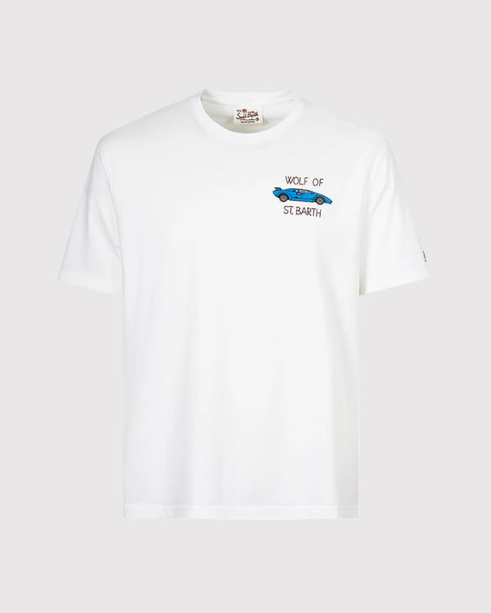 Wolf St. Barth Tee Hvid
