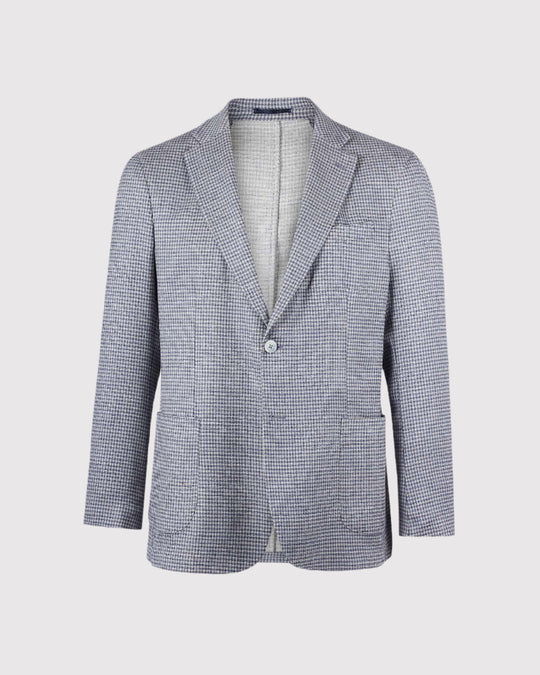 Ternet Jersey Blazer Blå