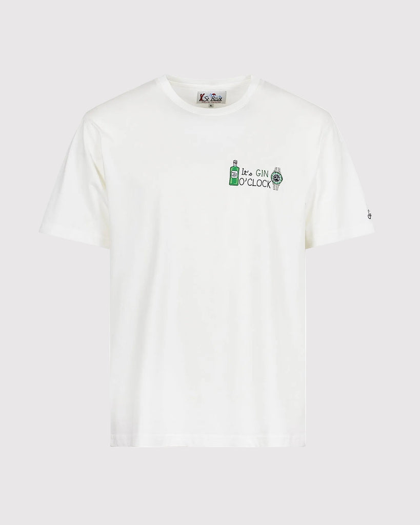 Gin O' Clock T-Shirt Hvid