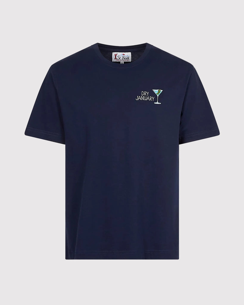 Dry January T-Shirt Blå